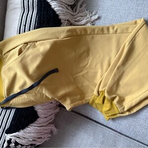 Figs Mustard Zamora scrub pants